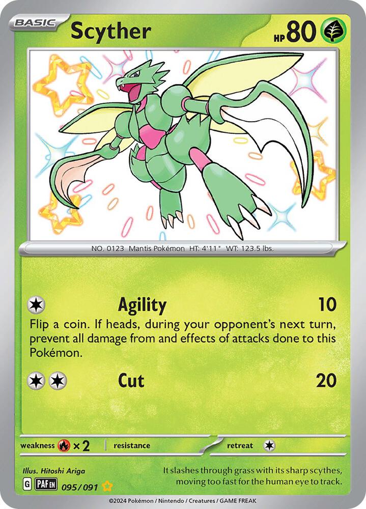 Scyther | SV: Paldean Fates #095/091