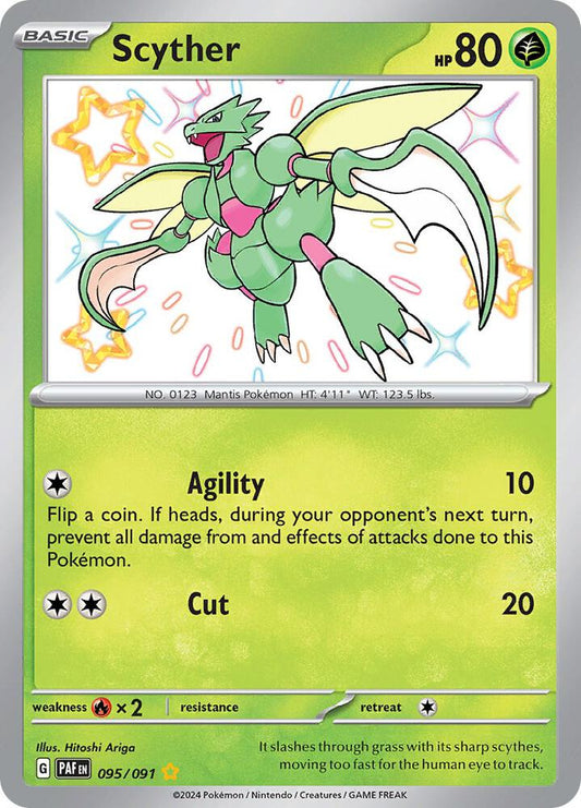 Scyther | SV: Paldean Fates #095/091