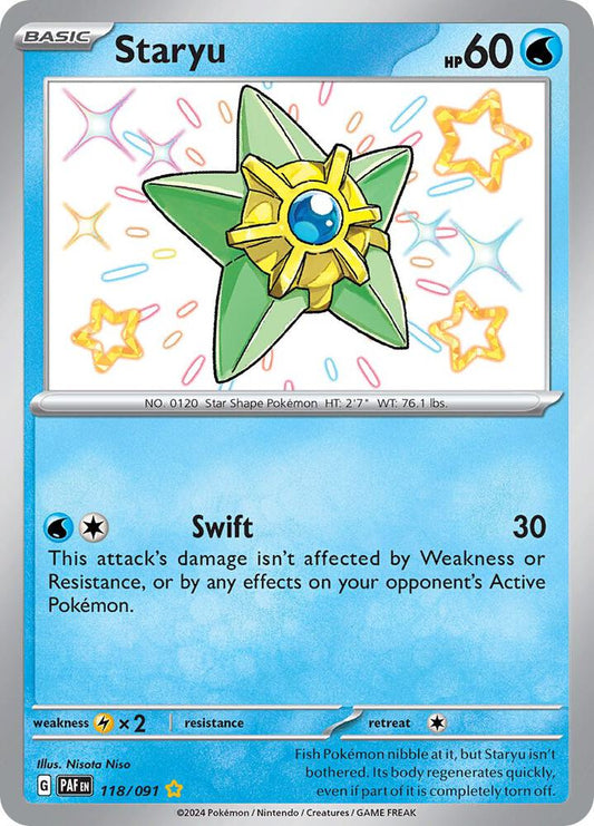 Staryu | SV: Paldean Fates #118/091