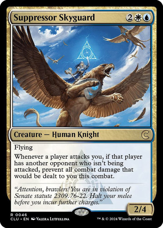 Suppressor Skyguard | Ravnica: Clue Edition #46