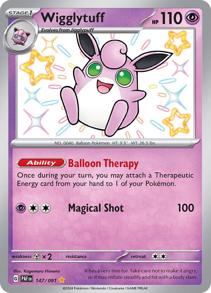 Wigglytuff | SV: Paldean Fates #147/091