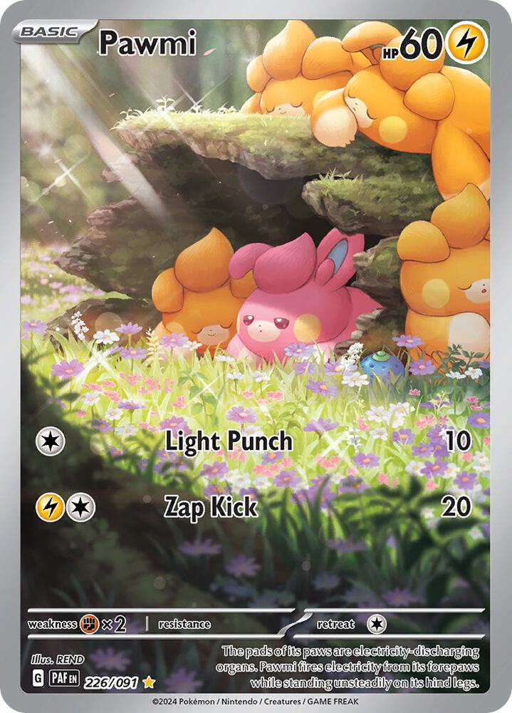 Pawmi - 226/091 | SV: Paldean Fates #226/091