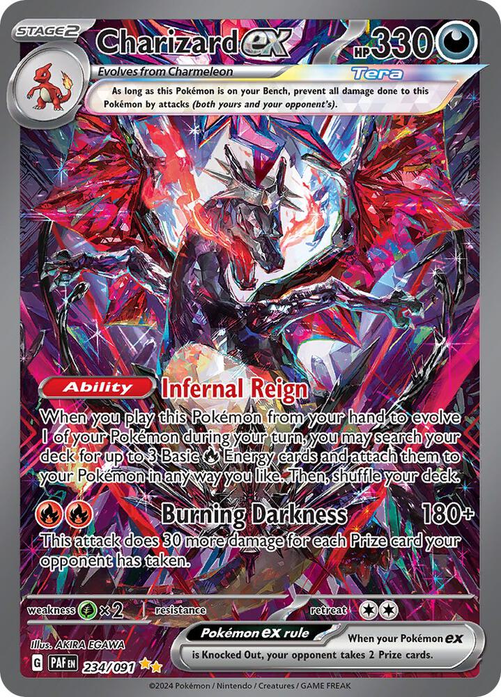 Charizard ex - 234/091 | SV: Paldean Fates #234/091