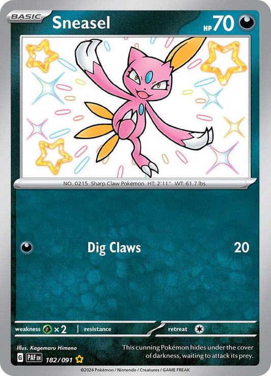 Sneasel | SV: Paldean Fates #182/091