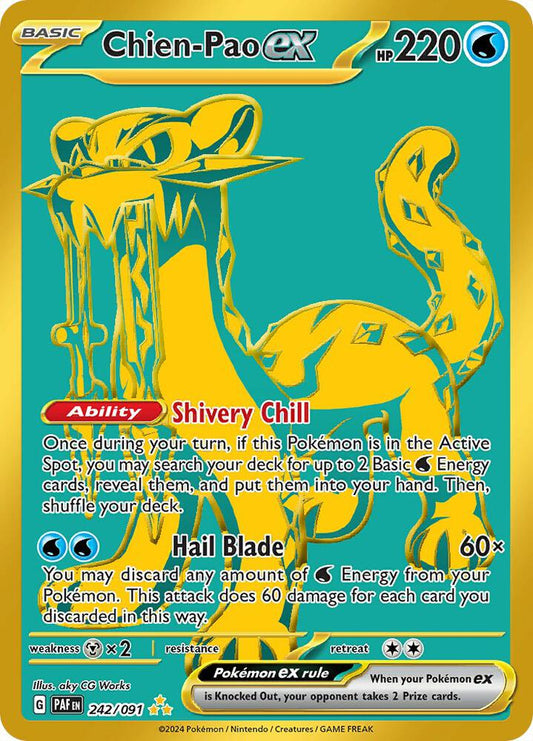 Chien-Pao ex | SV: Paldean Fates #242/091