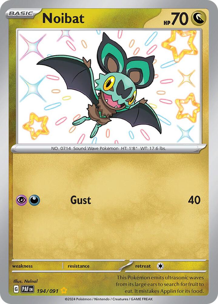 Noibat - 194/091 | SV: Paldean Fates #194/091