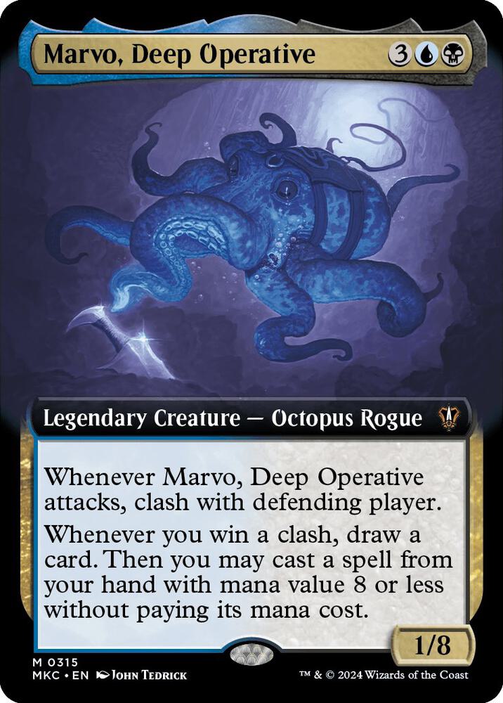 Marvo, Deep Operative (Extended Art) | Commander: Murders at Karlov Manor #315