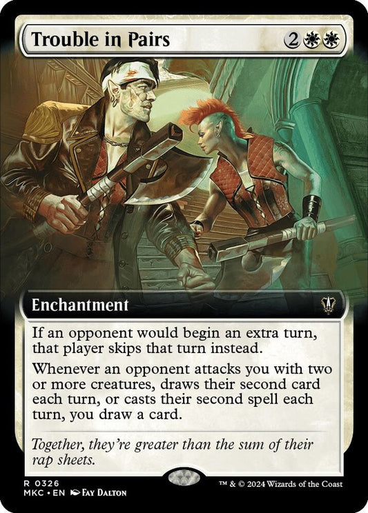 Trouble in Pairs (Extended Art) | Commander: Murders at Karlov Manor #326