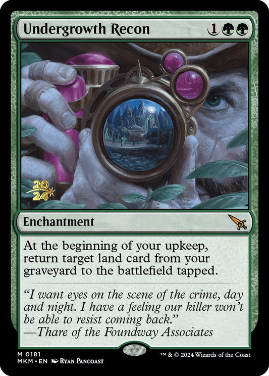 Undergrowth Recon | Prerelease Cards #181