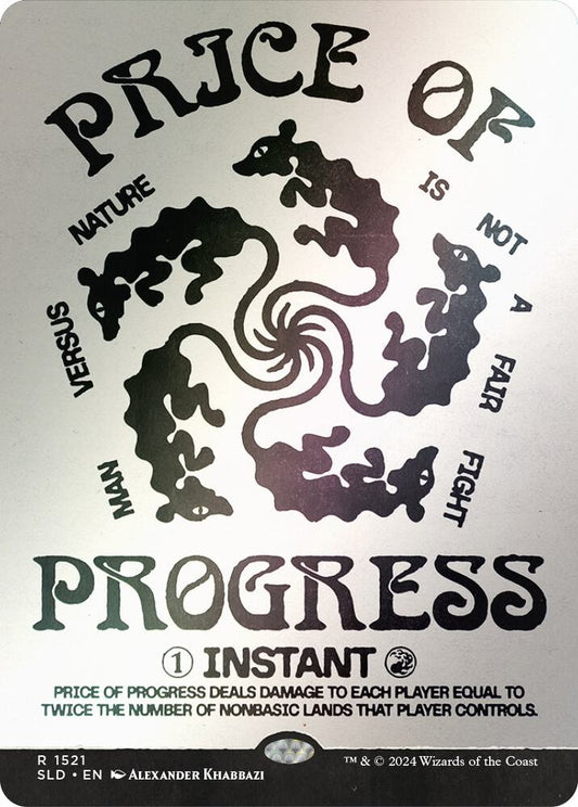 Price of Progress (Rainbow Foil) | Secret Lair Drop Series #1521