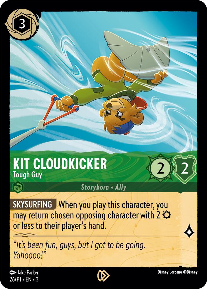 Kit Cloudkicker - Tough Guy | Disney Lorcana Promo Cards #26
