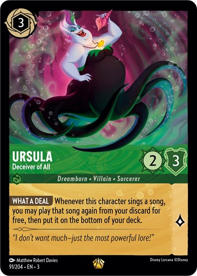 Ursula - Deceiver of All | Into the Inklands #91/204