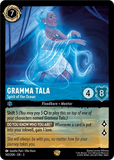Gramma Tala - Spirit of the Ocean | Into the Inklands #143/204