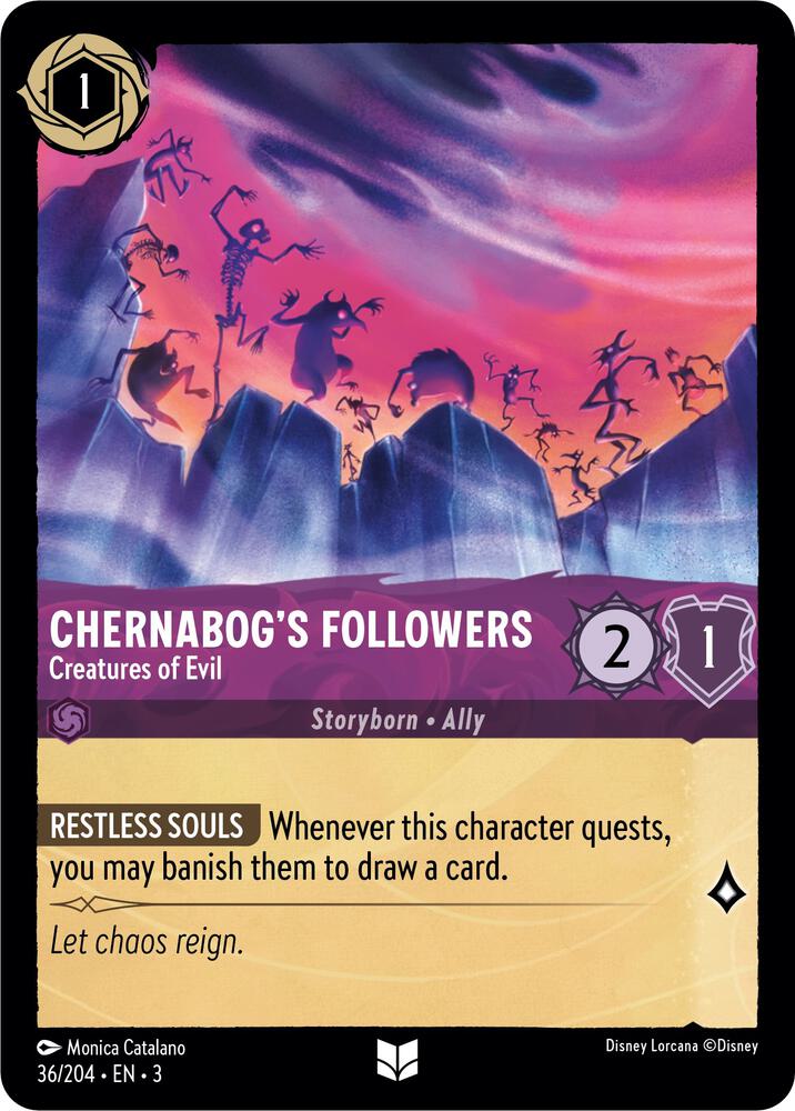 Chernabog's Followers - Creatures of Evil | Into the Inklands #36/204