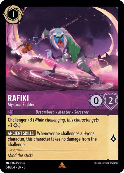 Rafiki - Mystical Fighter | Into the Inklands #54/204
