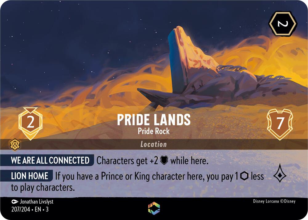 Pride Lands - Pride Rock (Enchanted) | Into the Inklands #207/204