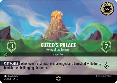 Kuzco's Palace - Home of the Emperor (Enchanted) (Enchanted) | Into the Inklands #213/204
