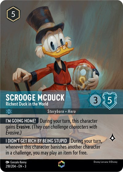 Scrooge McDuck - Richest Duck in the World (Enchanted) (Enchanted) | Into the Inklands #218/204