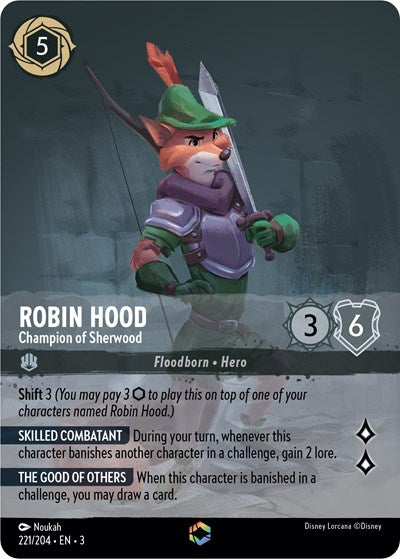 Robin Hood - Champion of Sherwood (Enchanted) (Enchanted) | Into the Inklands #221/204