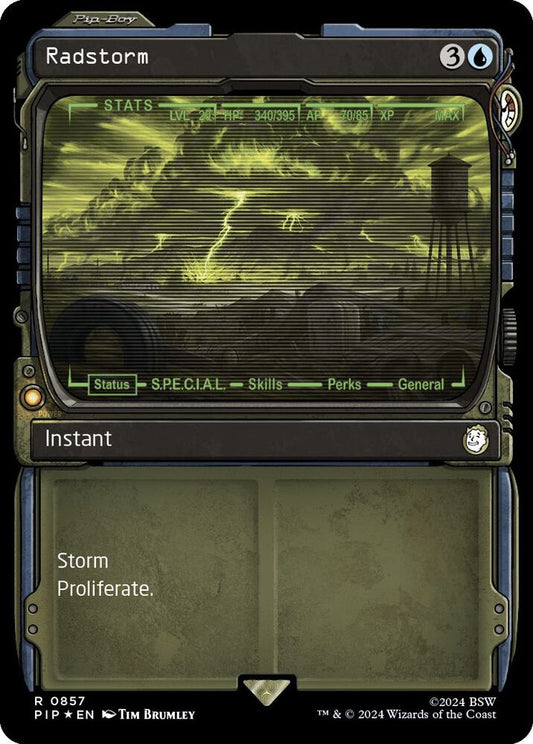 Radstorm (Showcase) (Surge Foil) | Universes Beyond: Fallout #857
