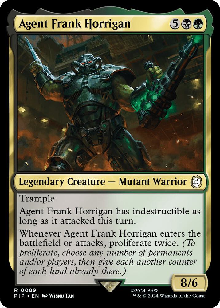 Agent Frank Horrigan | Universes Beyond: Fallout #89