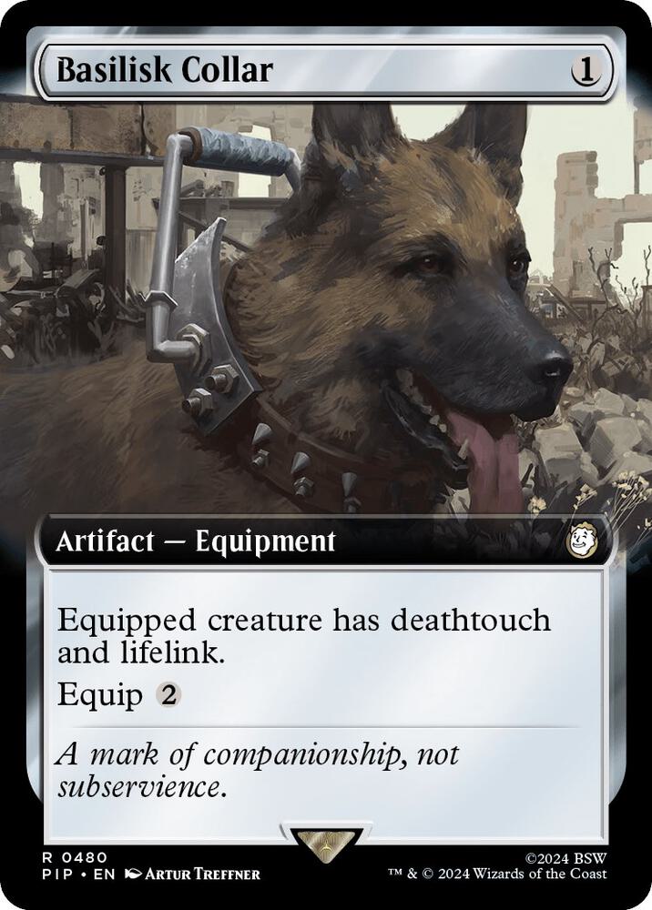 Basilisk Collar (Extended Art) | Universes Beyond: Fallout #480