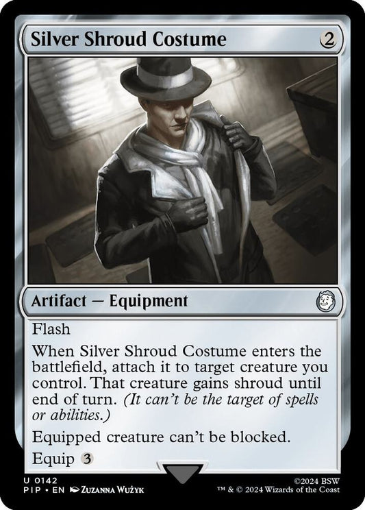 Silver Shroud Costume | Universes Beyond: Fallout #142