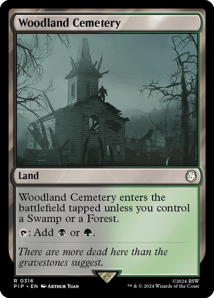 Woodland Cemetery | Universes Beyond: Fallout #316