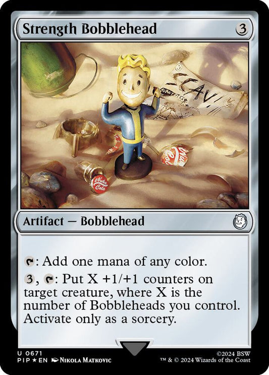 Strength Bobblehead (Surge Foil) | Universes Beyond: Fallout #671