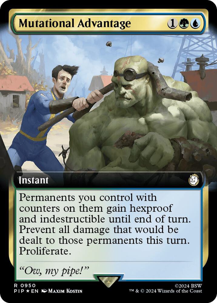 Mutational Advantage (Extended Art) (Surge Foil) | Universes Beyond: Fallout #950