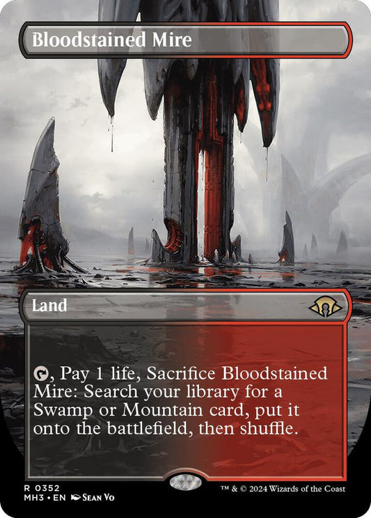 Bloodstained Mire (Borderless) | Modern Horizons 3 #352