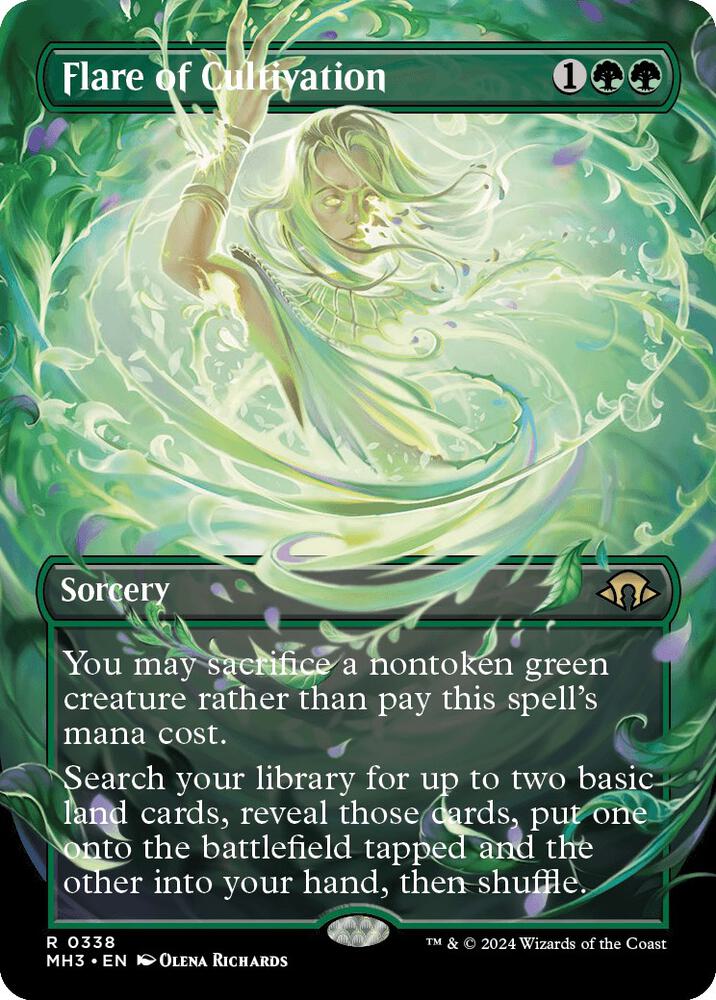 Flare of Cultivation (Borderless) | Modern Horizons 3 #338