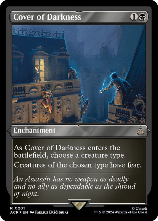 Cover of Darkness (Foil Etched) | Universes Beyond: Assassin's Creed #201