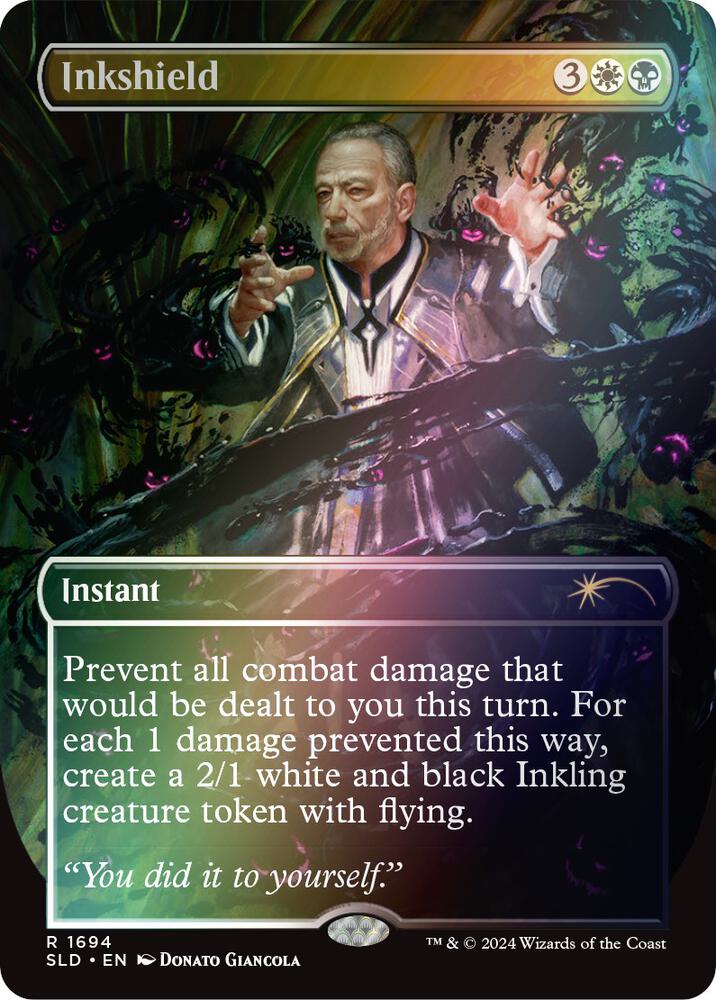 Inkshield (Rainbow Foil) | Secret Lair Drop Series #1694