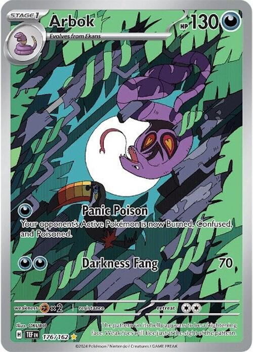 Arbok - 176/162 | SV05: Temporal Forces #176/162
