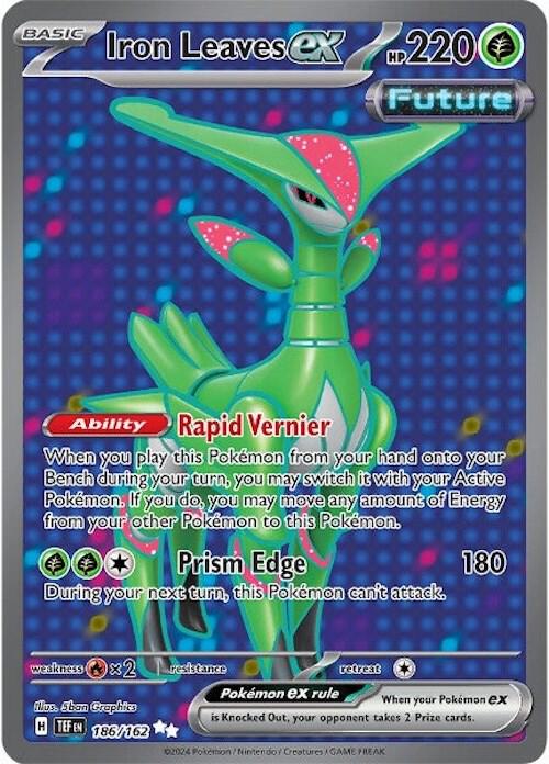 Iron Leaves ex - 186/162 | SV05: Temporal Forces #186/162