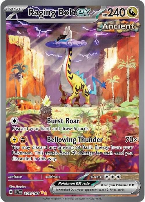 Raging Bolt ex - 208/162 | SV05: Temporal Forces #208/162