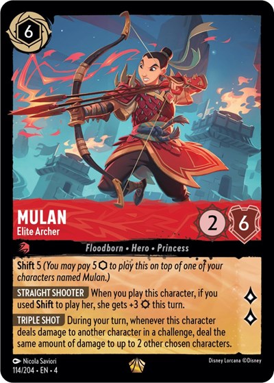 Mulan - Elite Archer | Ursula's Return #114/204