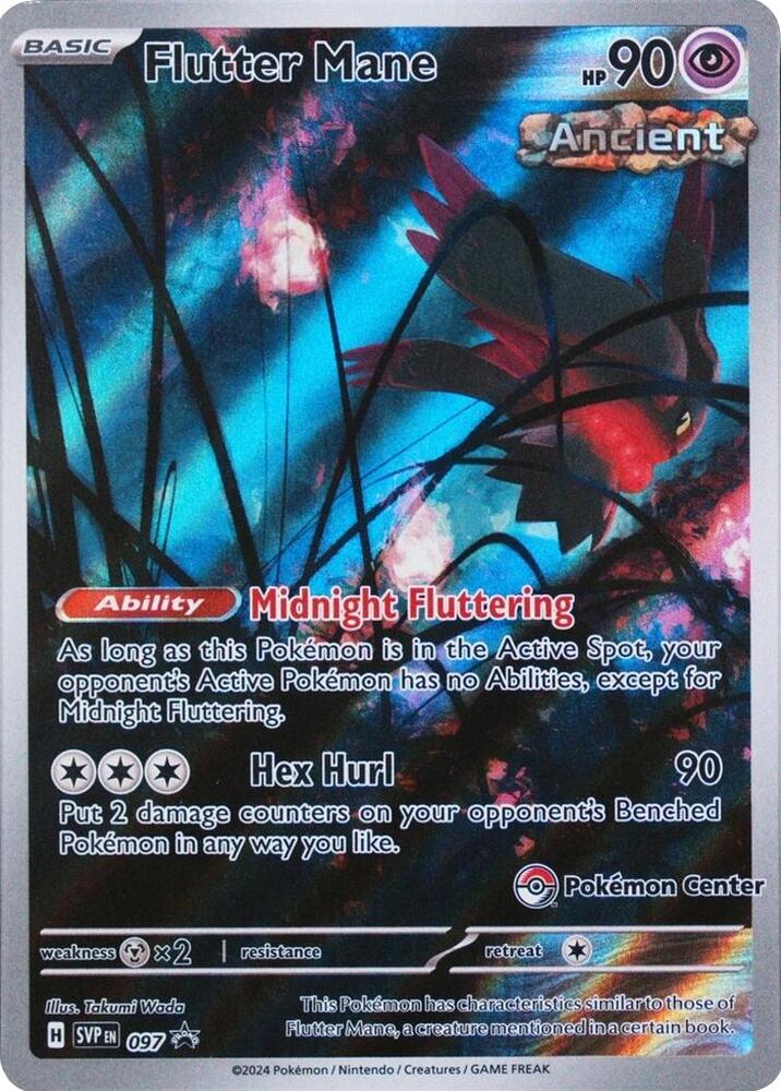 Flutter Mane - 097 (Pokemon Center) | SV: Scarlet & Violet Promo Cards #097