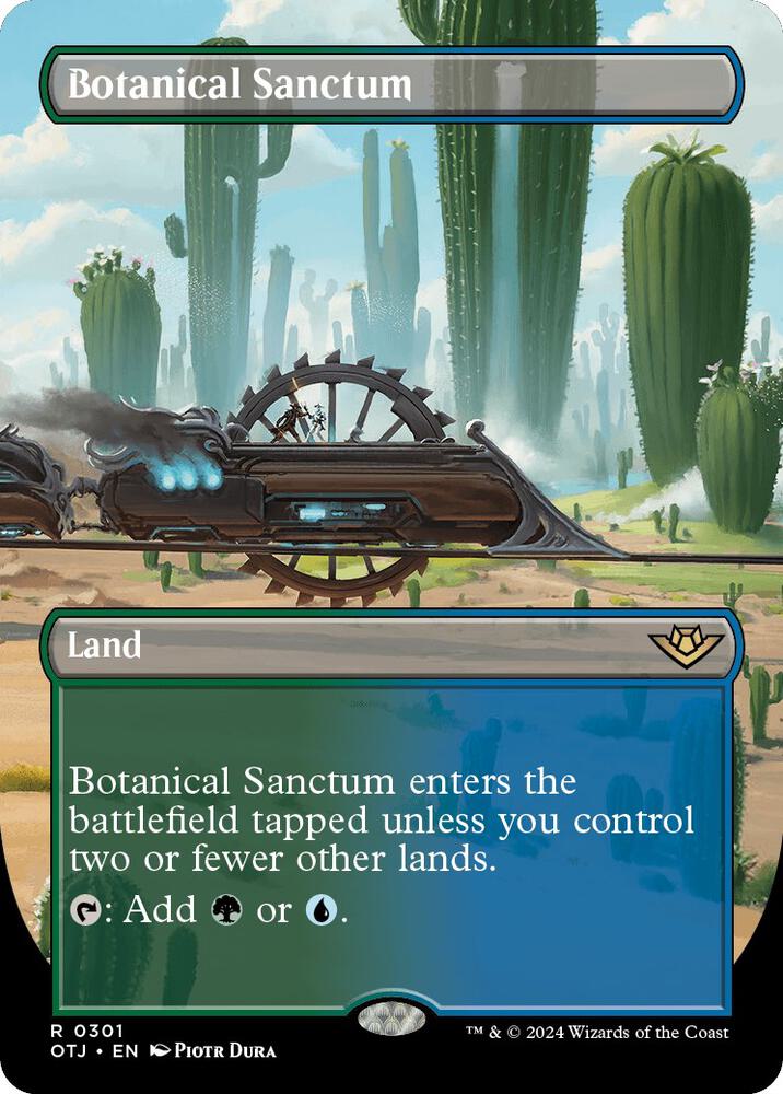 Botanical Sanctum (Borderless) | Outlaws of Thunder Junction #301