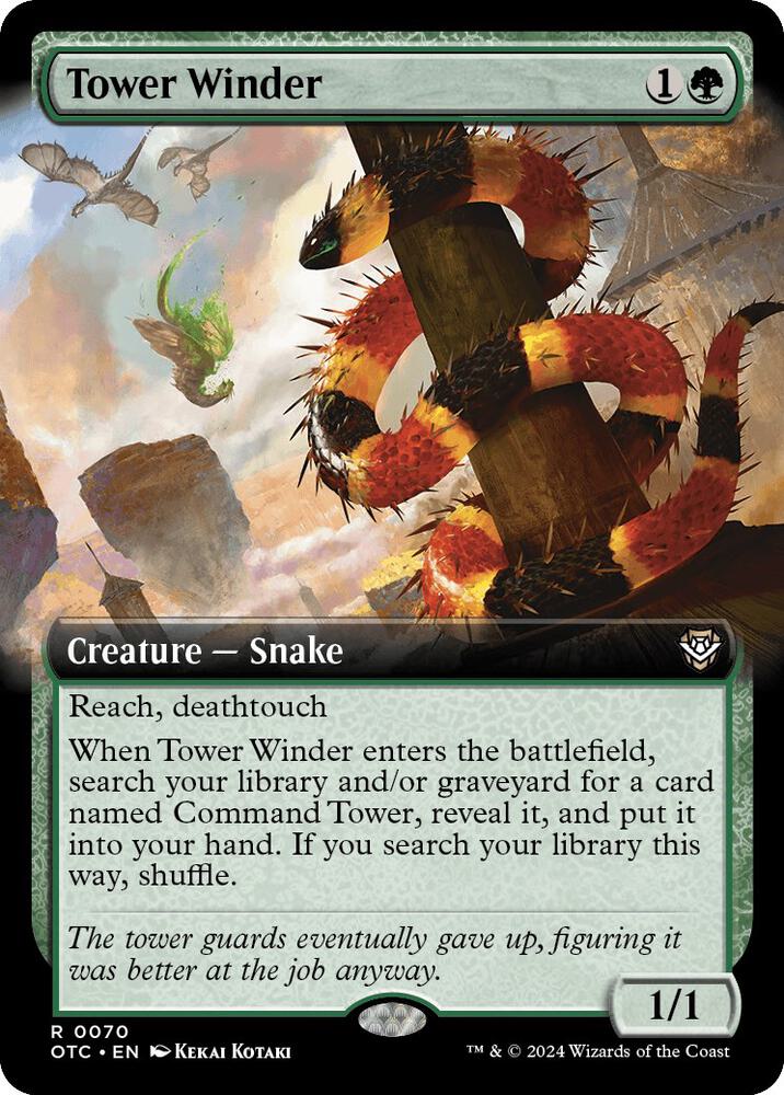 Tower Winder (Extended Art) | Commander: Outlaws of Thunder Junction #70