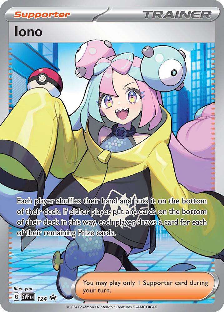 Iono - 124 | SV: Scarlet & Violet Promo Cards #124