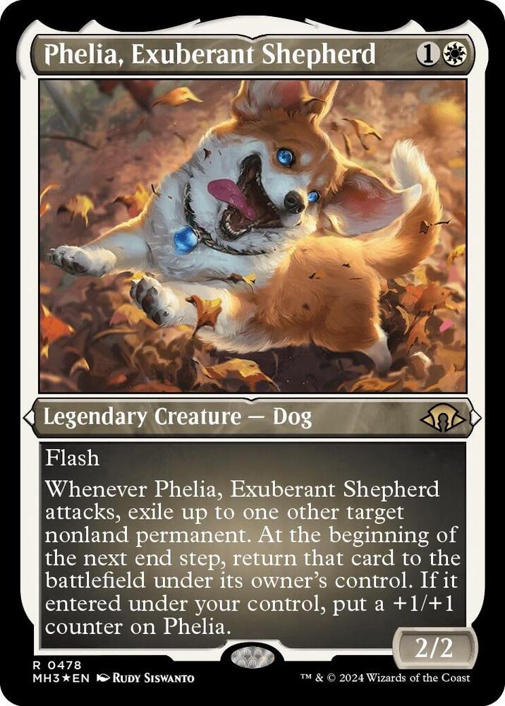 Phelia, Exuberant Shepherd (Foil Etched) | Modern Horizons 3 #478