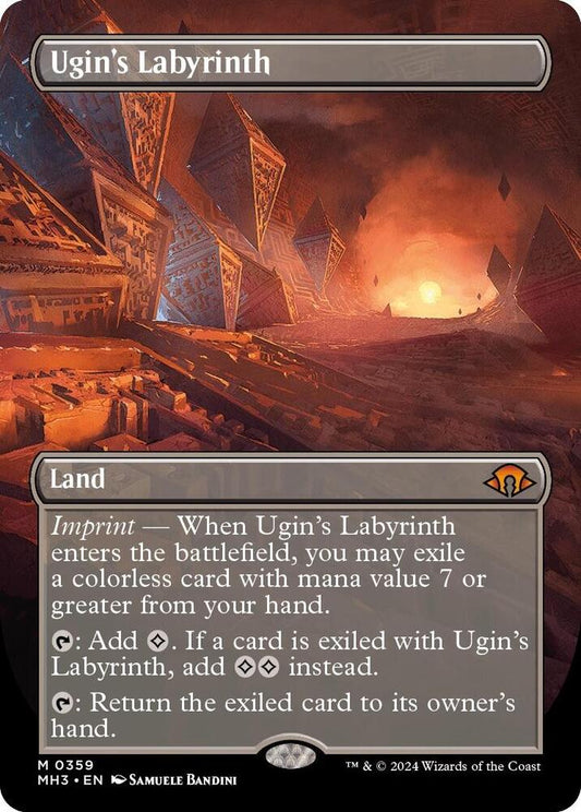Ugin's Labyrinth (Borderless) | Modern Horizons 3 #359