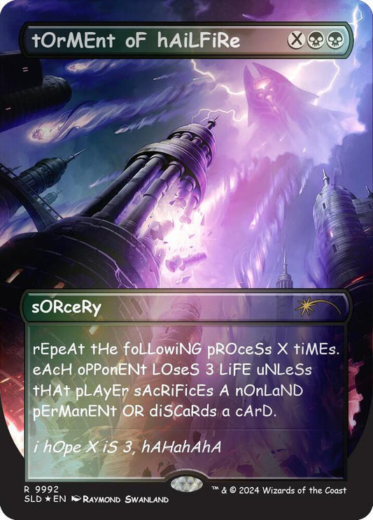 tOrMEnt oF hAiLFiRe (Rainbow Foil) | Secret Lair Drop Series #9992