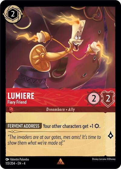 Lumiere - Fiery Friend | Ursula's Return #113/204