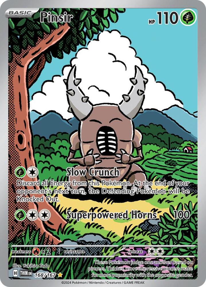 Pinsir - 168/167 | SV06: Twilight Masquerade #168/167