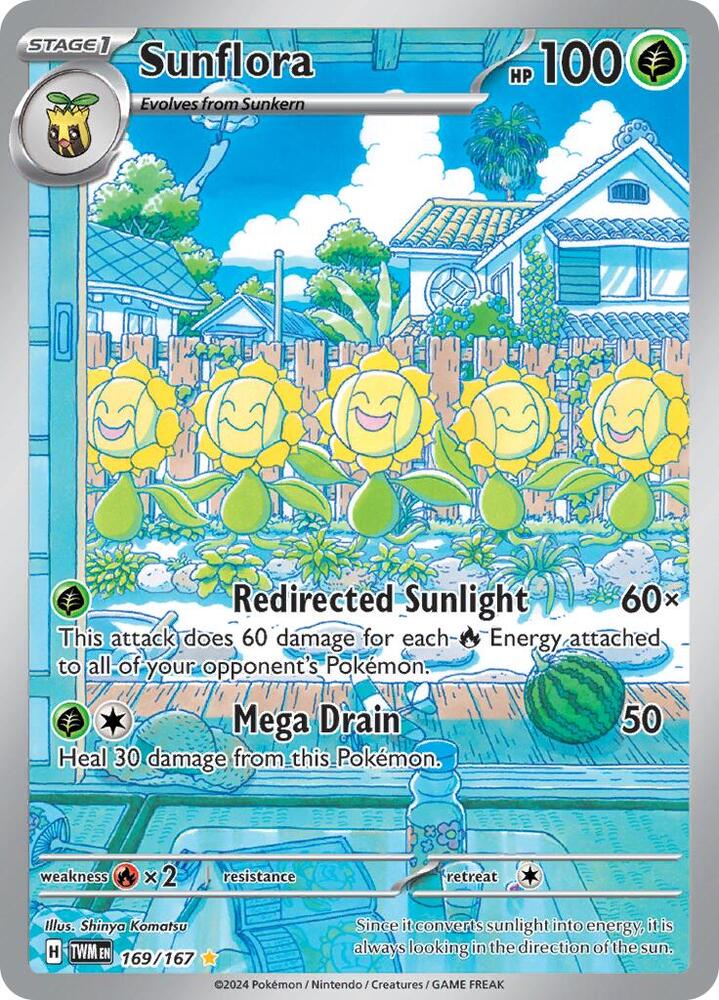 Sunflora - 169/167 | SV06: Twilight Masquerade #169/167