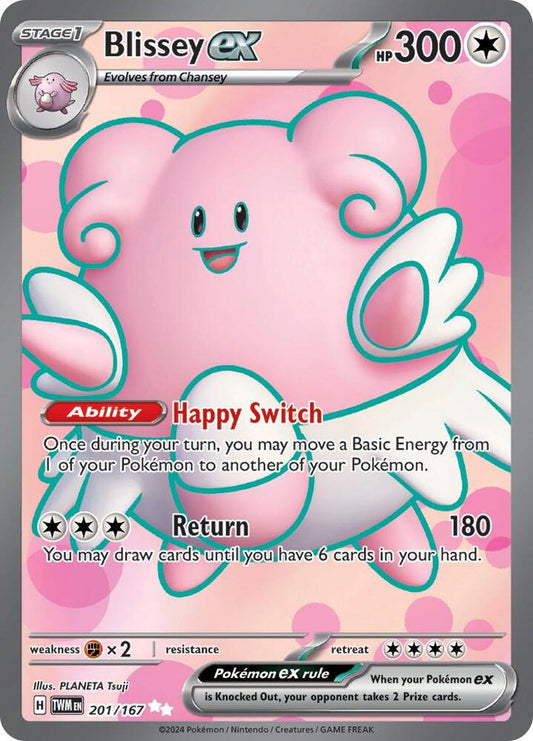 Blissey ex - 201/167 | SV06: Twilight Masquerade #201/167