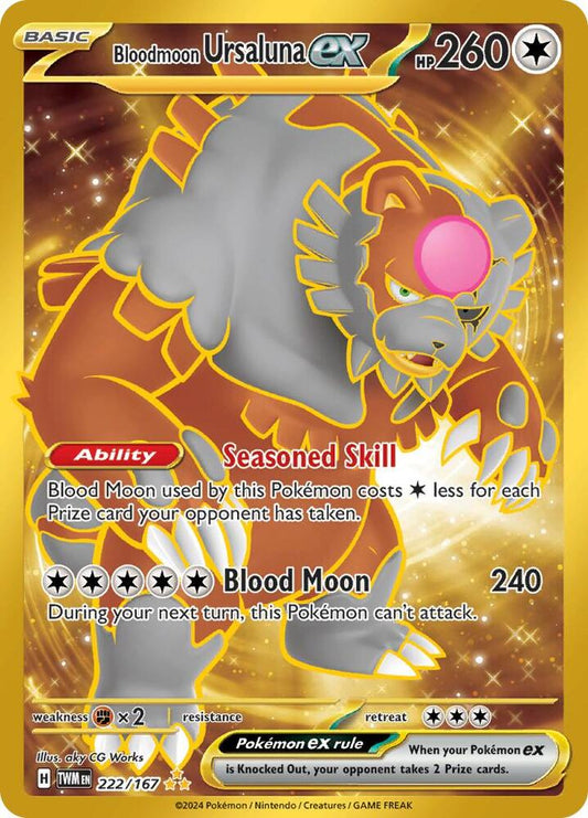 Bloodmoon Ursaluna ex - 222/167 | SV06: Twilight Masquerade #222/167